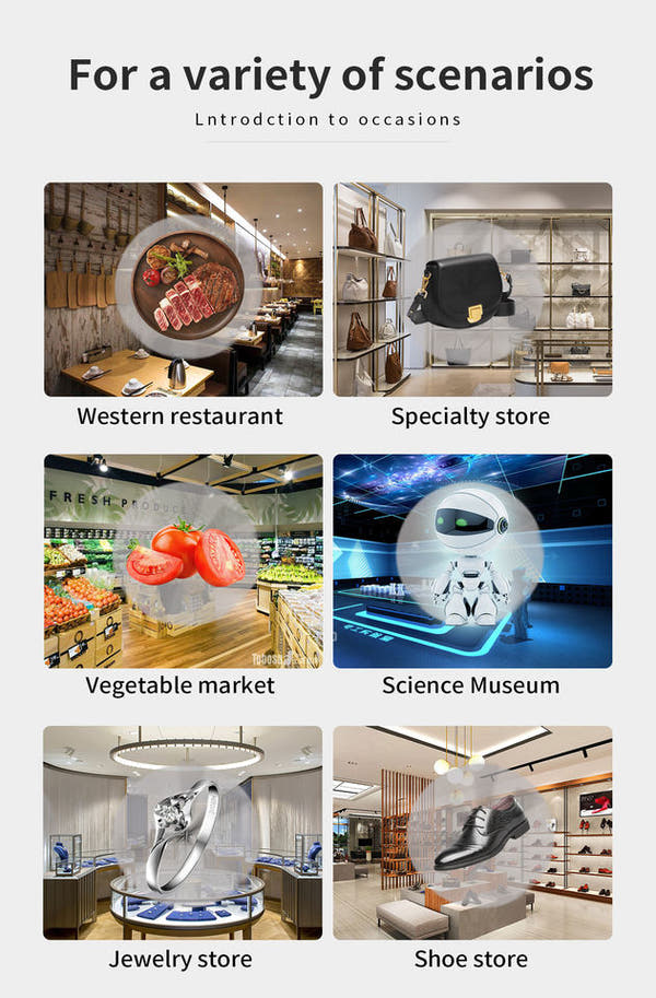 Transformative 3D Holographic Display Fan™