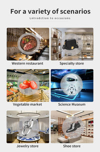 Transformative 3D Holographic Display Fan™