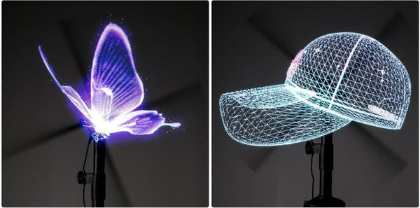 Transformative 3D Holographic Display Fan™